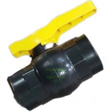 تصویر 1 از با دوام ترین شیر توپی تک ضرب دسته پلیمری سایز 1 اینچ